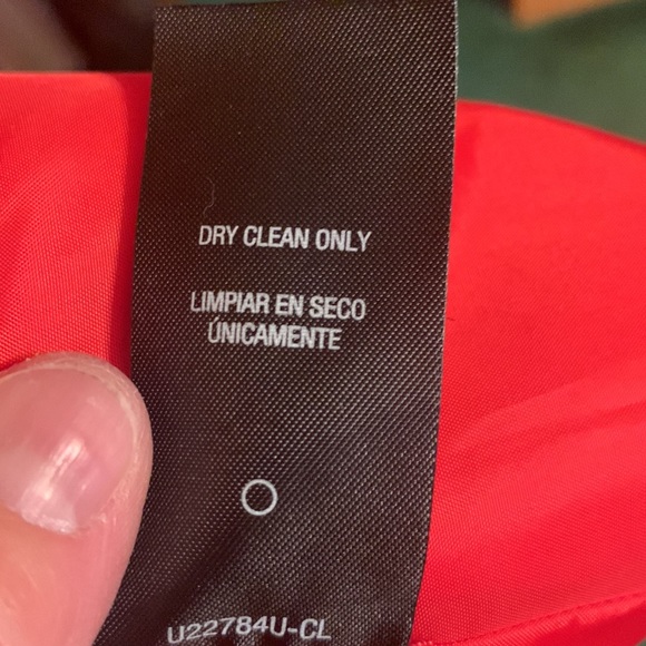 NWOT Sears red simply styled button up jacket size Medium - Picture 7 of 8